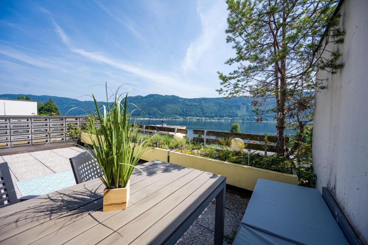 Wohnung Seeblick Sattendorf Exteriör bild