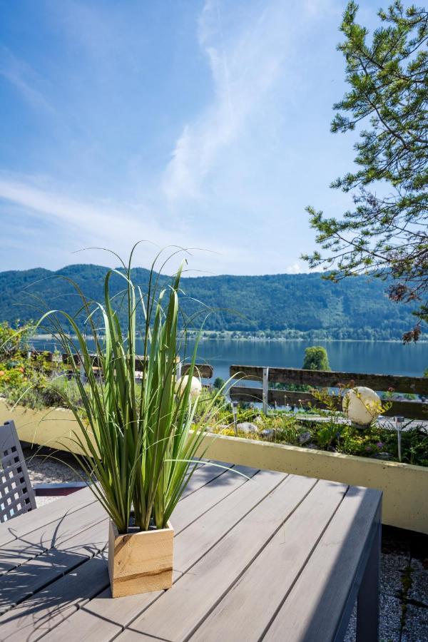 Wohnung Seeblick Sattendorf Exteriör bild